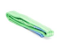 ALFA LOGISTIK Eslinga de Elevación 2t WLL 5m Circuito con Anillas - Eslinga de Elevación de Poliéster 2000kg - Eslingas de Elevación