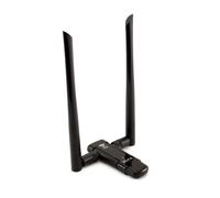 Alfa Network Adaptador Wi-Fi inalámbrico de Doble Cobertura de Longitud de Doble Gama AC1200 USB con Antena Externa de Alta sensibilidad - Windows, MacOS y Kali Linux compatibles