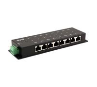 Alfa Network Alfa Inyector PoE pasivo Gigabit de 8 puertos, 10/100/1000 Mbps, 12–48 V CC APOE08G