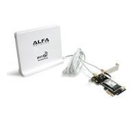 Alfa Network Alfa Wi-Fi 6E PCIe Tarjeta con Antena de Panel AIT-AX210-EZ