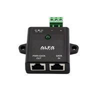 Alfa Network Convertidor Gigabit PoE Industrial, Protección contra Sobretensiones, APOE03GS