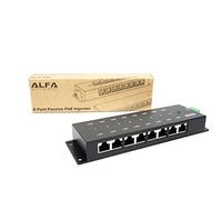 Alfa Network Alfa Inyector POE Pasivo de 8 puerto Gigabit APOE08G