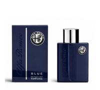 Alfa Romeo Blue After Shave Lotion para hombre, 75 ml, loción after shave refrescante y tonificante - Fragancia masculina elegante y deportiva