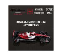(ALFA ROMEO C42 77) 1:43 2023 RB19 Max Modelo de coche a escala Red Bull Racing Verstappen Chico Pérez