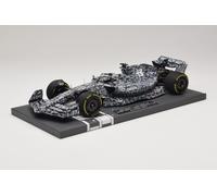 MODELO DE COCHE ESTÁTICO MINICHAMPS ALFA ROMEO F1 C42 KUBICA TEST 2022 ESCALA...