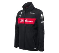 Alfa Romeo Racing F1 2023 Team Softshell - Chaqueta para hombre, Negro -, Medium