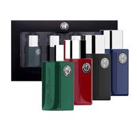 Alfa Romeo Set de regalo para hombre Green Black Blue Red Eau de Toilette Spray 4 x 15 ml