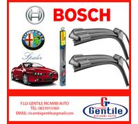 Alfa Romeo Spider De 2006 Par Cepillos Delanteros Limpiaparabrisas Cristal Bosch