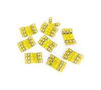 ALFA Set de 50 Pinzas de color Amarillo para Costura