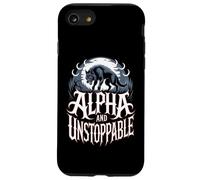Alfa Y Lobo Imparable Meme Hombre Lobo Sigma Sin Miedo Carcasa para iPhone SE (2020) / 7/8