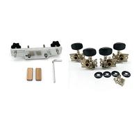 ALFAAL 1 Conjunto De Clavijas De Sintonización Sintonizadores Cabezas De Máquina 2R 2l & 1x Piernes De Guitarra De Metal