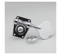 ALFAAL 1 Mano Derecha Abrir Engranaje Cerradura Trasera Acorde Bajo Sintonizadores Tweing Tweys 22: 1 Chrome (Color : 4 PCS Right)