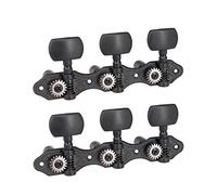 ALFAAL 1 Par 1:18 Black Classical Guitar Tuners Machine Heads Cegs De Ajuste De Ajuste Para Guitarra Clásica