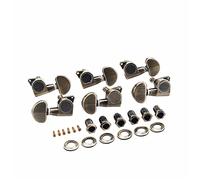 ALFAAL 1 Set Alloy Copper Electric Guitar Tuning Tuning Pegs Sintonizadores Con Férulas Tornillos 3R3L Bronce