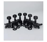 ALFAAL 1 Set Black Locking Guitar Machine Heads Tunders Ratio De Engranaje 1:18 (Color : 3R3L)
