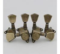 ALFAAL 1 Set Guitar Machine Heads 3L3R Sintonización De Trapezo De Sintonización De Clavijas De Reemplazo para Guitarras Eléctricas O Acústicas