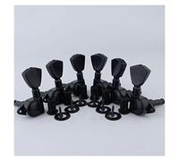 ALFAAL 1 Set Guitar Machine Heads Sintonizadores Trapezium Button Black