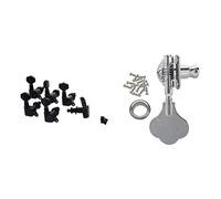 ALFAAL 1 Set Selled Guitar String Tuning Pegs Sintonizadores Máquina Cabezales 6R Y 1 PCS Tuning Pegs Tuning