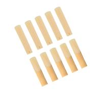 ALFAAL 10 Piezas De Cañas De Clarinete De Tono BB Fuerza 2,0 2,5 3,0 Cañas De Clarinete para Clarinete Principiante (Color : 3.0)