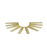 ALFAAL 10 Unids/Caja BB Saxofón Tenor Cañas Fuerza 2,5 Saxofón Caña Profesional Instrumentos De Viento De Madera Accesorios (Color : Alto Sax Reeds)