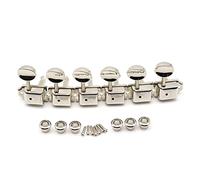ALFAAL 1set Nickel Split Split Vintage Guitar Tuning Tweys Pegs Guitar Sintonizadores Máquina Cabezas para St TL Guitarra Electrica