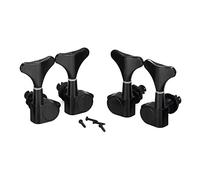 ALFAAL 2 + 2 Clavijas De Ajuste De Guitarra De Bajo Sellado 2R2L Sintonizadores De Cabeza De La Máquina Para Bajos De Precisión