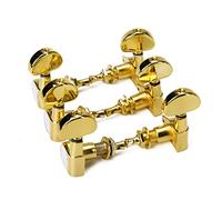 ALFAAL 3L 3R Sintonización Sellada Sintonizador De Clavija Key Machine Golden Head Fit Acústico Eléctrico Piezas De Guitarra Accesorios
