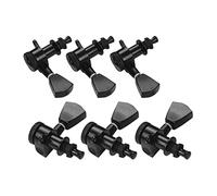 ALFAAL 3L3R Pistas DE ANIMINACIÓN DE CADRA GUITRA Cabeza de la máquina Cabinos de máquina para Guitarras eléctricas acústicas (Color : 6 Black)