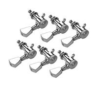 ALFAAL 3L3R Pistas DE ANIMINACIÓN DE CADRA GUITRA Cabeza de la máquina Cabinos de máquina para Guitarras eléctricas acústicas (Color : 5 Sliver)