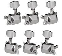 ALFAAL 3L3R PISTAS DE ANIMINACIÓN DE CADRA GUITRA Cabeza de la máquina Cabinos de máquina para guitarras eléctricas acústicas (Color : 7 Sliver)