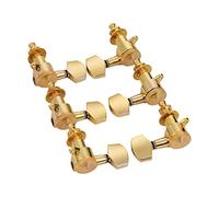 ALFAAL 3L3R PISTAS DE ANIMINACIÓN DE CADRA GUITRA Cabeza de la máquina Cabinos de máquina para guitarras eléctricas acústicas (Color : 4 Gold)