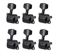 ALFAAL 3L3R PISTAS DE ANIMINACIÓN DE CADRA GUITRA Cabeza de la máquina Cabinos de máquina para guitarras eléctricas acústicas (Color : 8 Black)