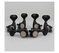 ALFAAL 3R3L Cabezas De La Máquina De Guitarra 1:21 Sintonización Sellada De Clavijas De Clavijas Sintonizadores Set Reemplazo Para Guitarras Eléctricas Negro