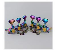 ALFAAL 3R3L Chameleon Bloqueo De Arco Iris Sintonización De Clavijas De Clavijas De Guitarra Eléctrica Cabezales Cabezales Sintonizadores 1:21
