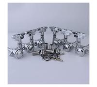 ALFAAL 3R3L Chrome Guitar Tuning Pegs Lock Skin Tuner Machine Heads