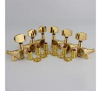 ALFAAL 3R3L Máquina De Guitarra Cabezales Sintonizadores 3+ 3 Pegas De Ajuste De Oro (con Embalaje)