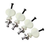 ALFAAL 4 PCS Tipo De Fricción Ukulele Strings Tuning Pegs Pin Machines Sintonizadores Para Ukelele 4 Cuerdas De Guitarra (Color : White)