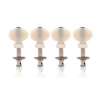 ALFAAL 4 Unids Blanco Ukulele Bloqueo Sking Tuning Pegs Pin Sintonizadores Máquinas Cabeza Guitarra Accesorios