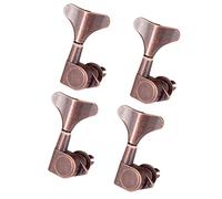 ALFAAL 4pcs 4r Sintonizadores De La Máquina Cabezas De La Máquina Tuning Pegs (bronce Púrpura)