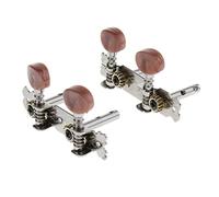 ALFAAL 4x Guitar Tuning Pegs Keys Machine Heads Sintonizadores Marrón Para La Guitarra De Ukulele