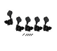ALFAAL 5pcs Accesorio De Guitarra De Guitarra Vintage Bass Open Guitar Tuning Tweys Pegs Machine Heads Sintonizadores 1L4R Para 5 Cuerdas Bass
