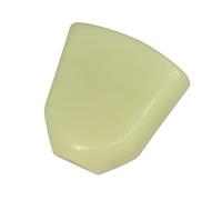 ALFAAL 6 Piezas De Plástico Jade Trapezoid Guitar Tuning Tuning PEG THE KEY TUNNS Máquina Cabezas Botones Perillas Mango Caps (Color : Green)