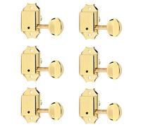ALFAAL 6 Piezas Guitarra Sking Tuning Pegs Tunner Machine Heads Perillas Tuning Teclas Para La Guitarra Acústica O Eléctrica