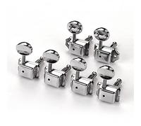 ALFAAL 6 Sintonizadores De Bloqueo De Guitarra Semicerrado En Línea Tuning Pegs Máquinas Cabezas Conjunto para S T Guitarra Electrica