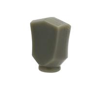 ALFAAL 6 Unids Jade Green Retro Trapezoide Plástico Tono De Guitarra De Ajuste De Clavija Cabezas De La Máquina Botón De Reemplazo (Color : Deep Green 6Pcs)