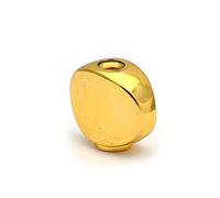 ALFAAL 6pcs Pequeño Metal Óvalo Sintonización De Guitarra Pegaciones Teclas Tijeras Máquina Cabezales Reemplazo Botones De Reemplazo Tiradores Manija (Color : Gold 6pcs)