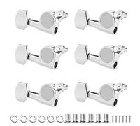 ALFAAL 6r Cadena De Guitarra Acústica Tuning Tuning Pegs Sintonizadores Tuning Peg Máquina Cabezas Asuntillas Instrumentos