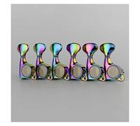 ALFAAL 6r Camaleón Arco Iris Sintonizador Eléctrico Guitarra Cabeza Cabezas Afinadores