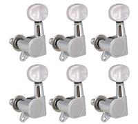 ALFAAL 6x 6l Tuning Tuning Pegs Sintonizadores Acústica Guitarra Eléctrica Reemplazo Piezas De Ajuste De Guitarra