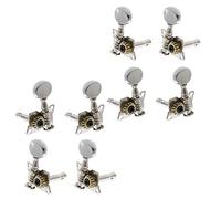 ALFAAL 8pcs Guitar Tuning PEG Sintonizadores Máquina Cabezas Para Mini Guitarra De 4 Cuerdas